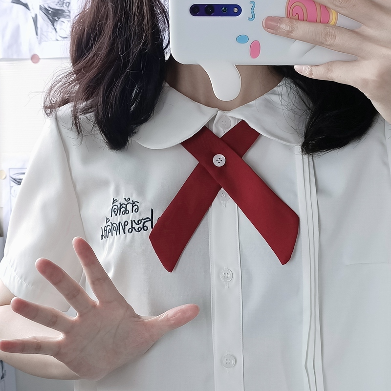 新品特价娜诺泰国校服裙女原创夏季jk套装衬衫