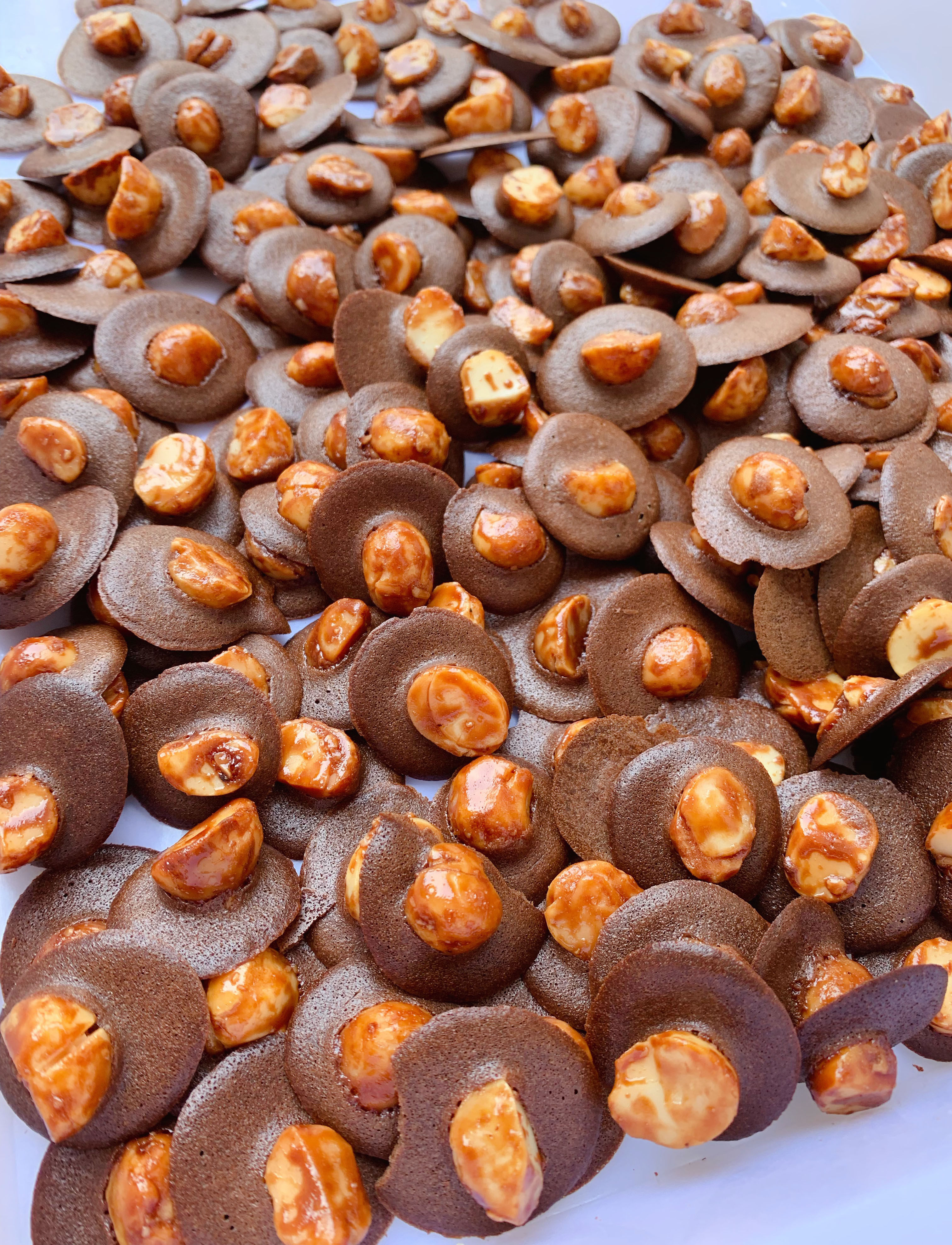 夏威夷可可脆片手工巧克力脆脆网红零食薄脆饼干传统中式糕点