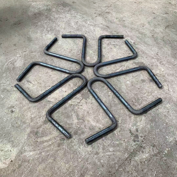 q235人防电梯吊钩预埋件圆钢钩子别墅不锈钢货梯几字形直径25钢筋