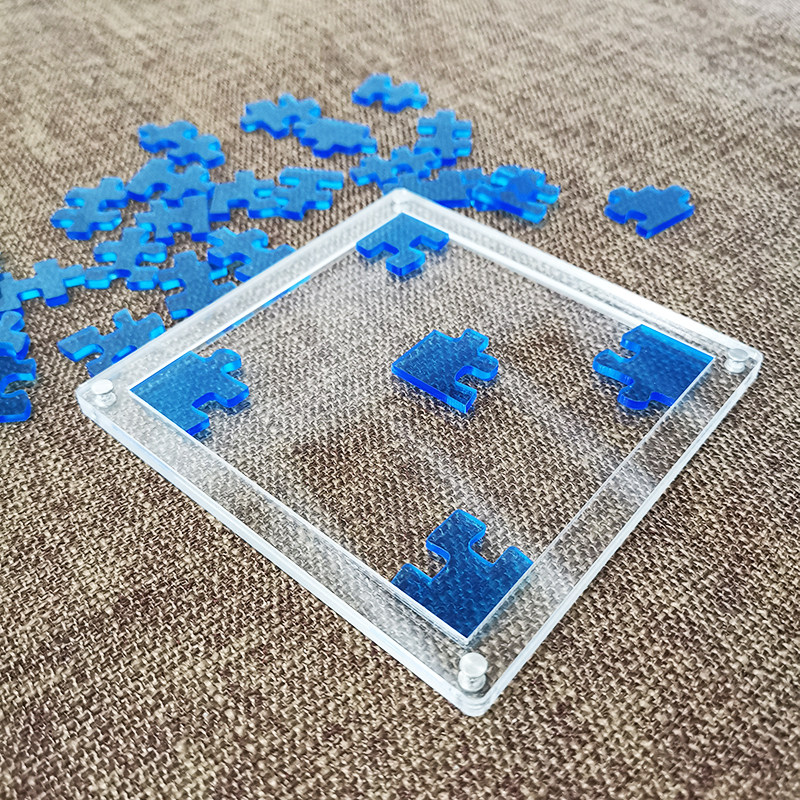 jigsawpuzzle29成人减压10级烧脑透明塑料拼图儿童益智玩具拼图