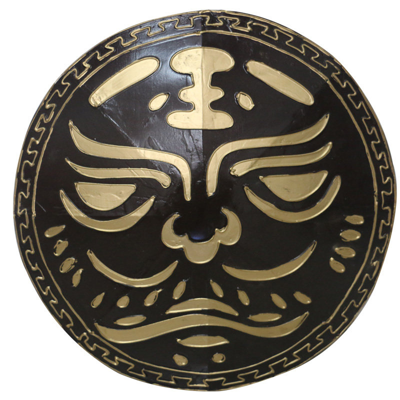 影视舞蹈戏剧表演木质盾牌长方形圆形虎头秦汉朝汉朝其他