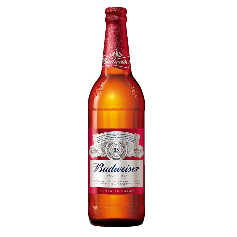 啤酒百威经典美式拉格460ml12瓶整箱破损包赔啤酒