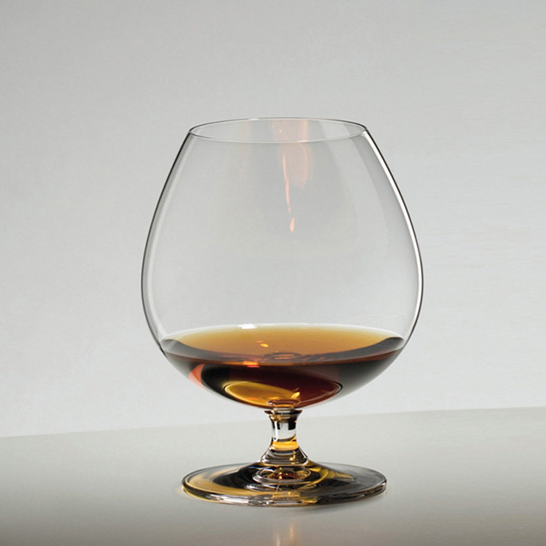 正品riedel红酒酒杯brandy白兰地高脚洋酒2只大号异形