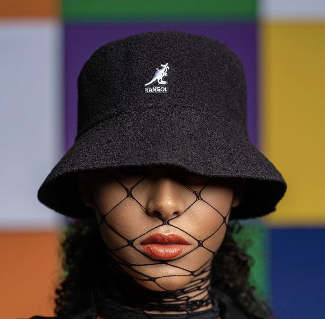 kangol bermuda bucket hat 袋鼠 条纹 平顶渔夫帽盆帽 男女帽子