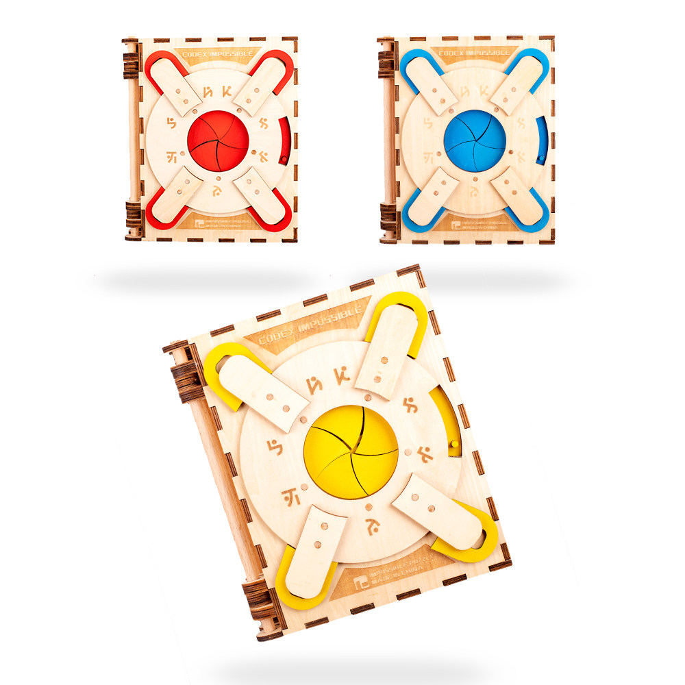 达芬奇密码puzzle解密玩具codexsilenda十级难度gm同款解锁