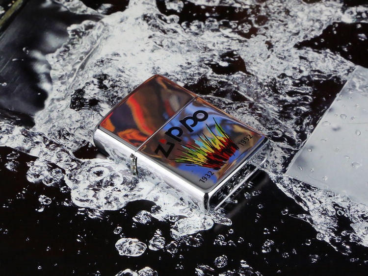 原装正品zippo打火机1992年60周年特别版本c92美国zippo