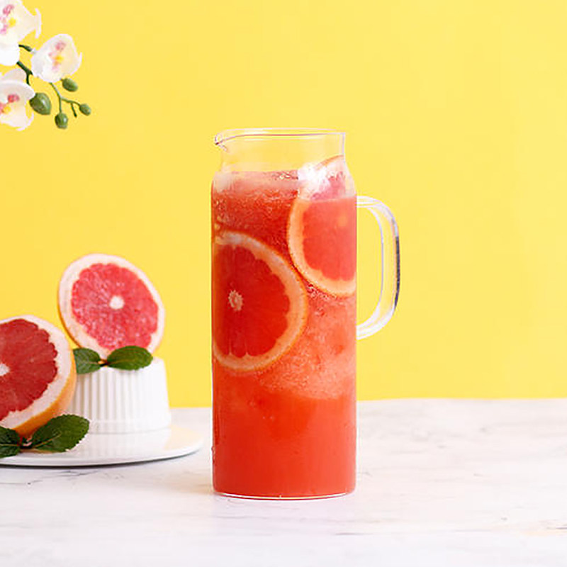 博多家园新晟红西柚汁浓缩果蔬汁水果茶配方原料加糖复合果汁