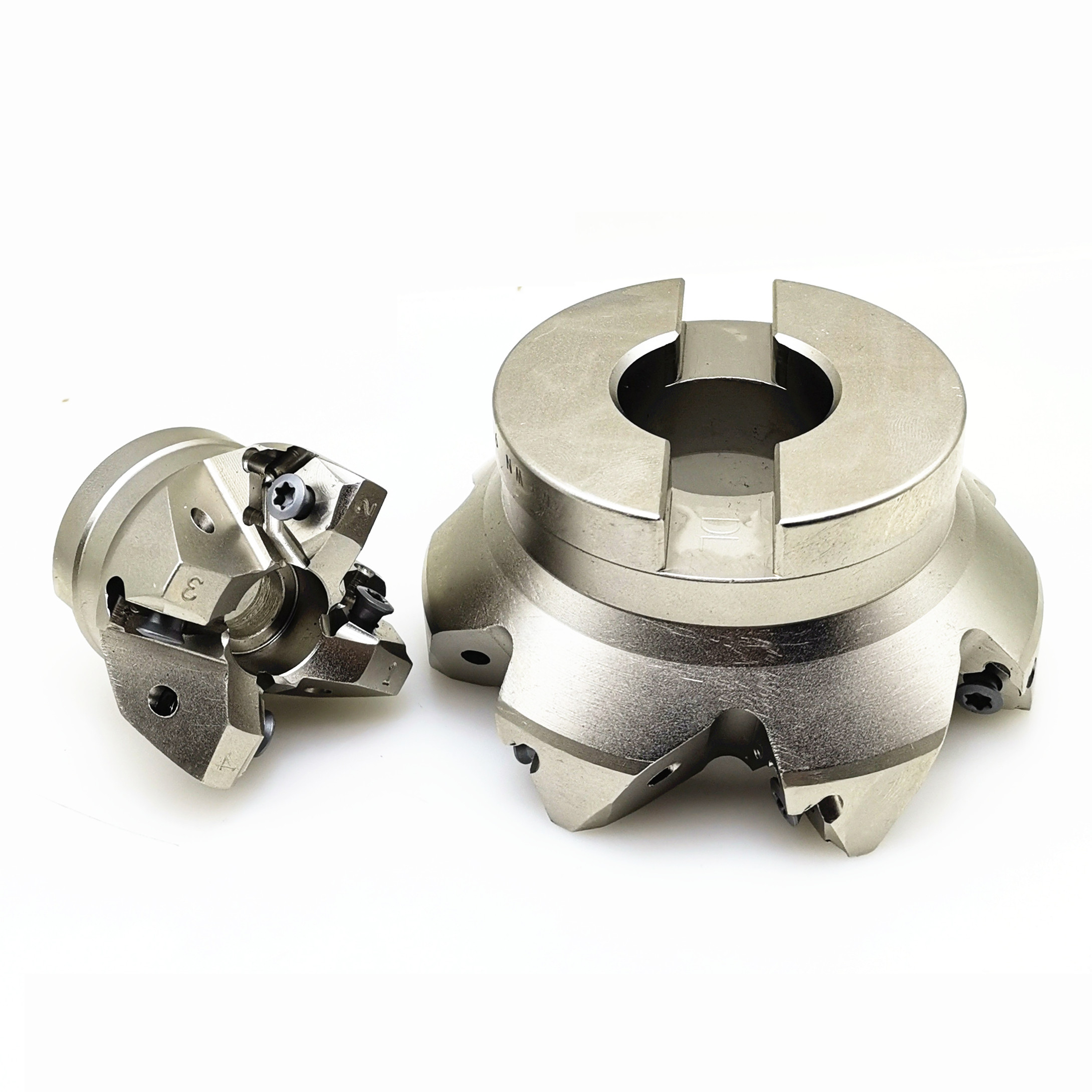 快进进给刀盘90度wnmu080608刀片mfwn双面六角平面面铣刀