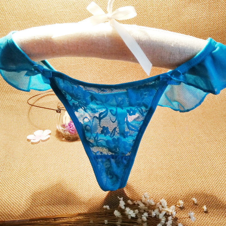 女士性感网纱透明透视 镂空诱惑成人夜店丁字内裤女丁字裤t裤衩女