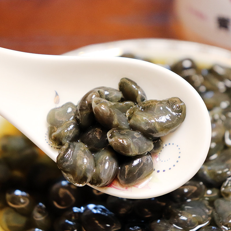 一份2瓶陆龙兄弟皇吉黄泥宁波海鲜特产无沙即食泥螺