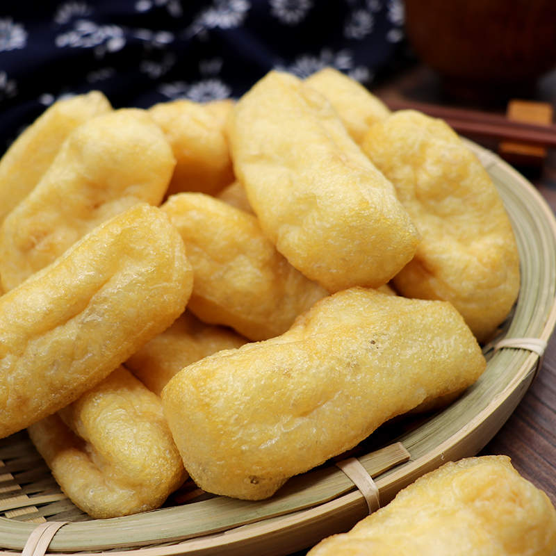 宝舜食品宁海特产前童油豆腐空心豆腐泡前童三宝油豆腐500g