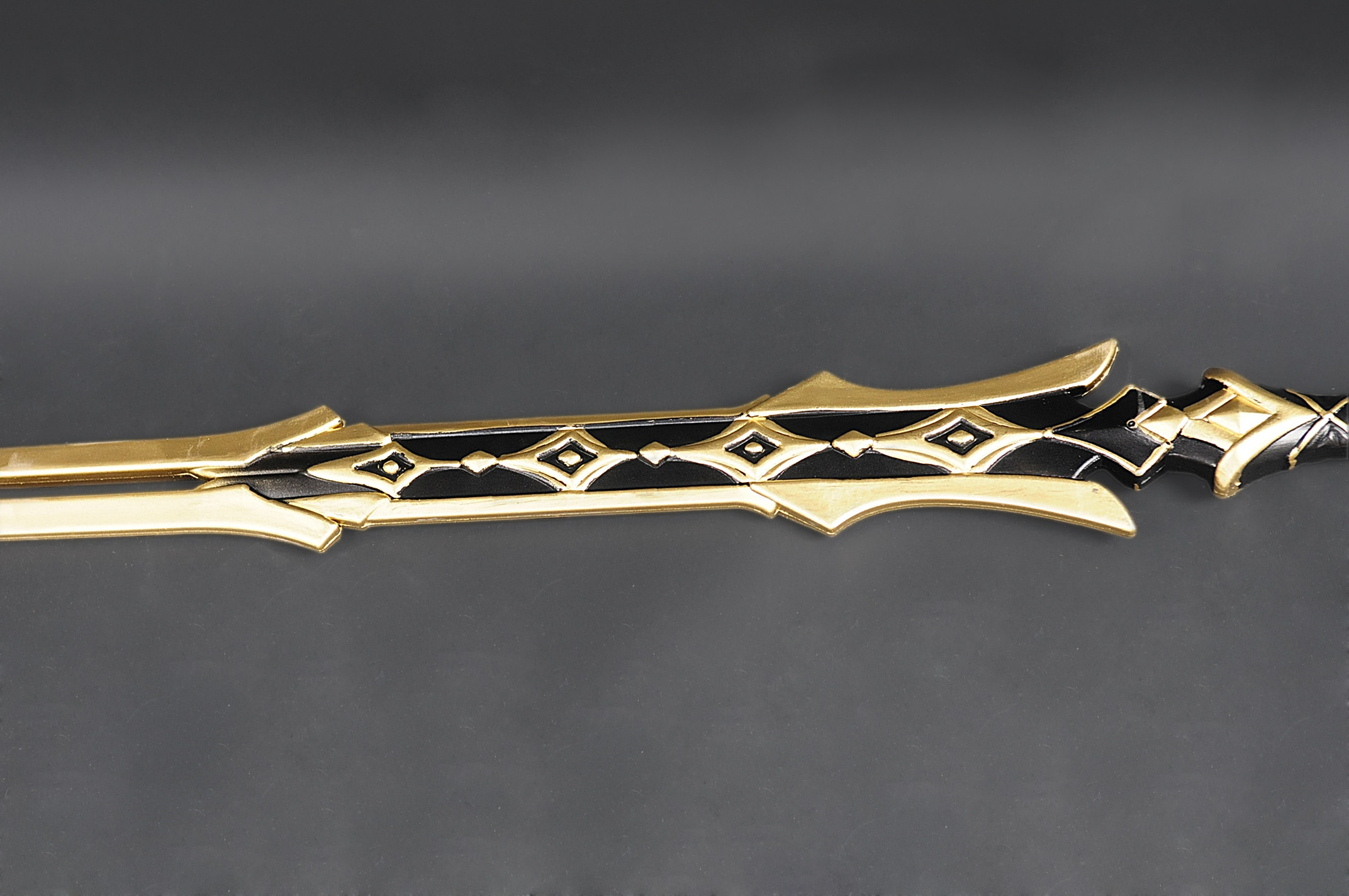 现货 剑网三cosplay武器道具 藏剑100级大橙武 鹿卢 君行四海