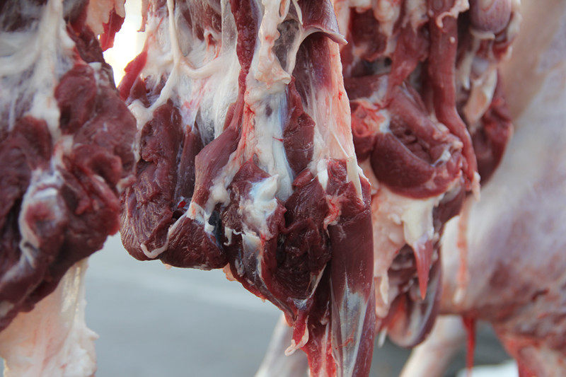 羊肉散养新鲜剔骨山纯羊去皮羊腿羊腩肋条带皮生羊肉