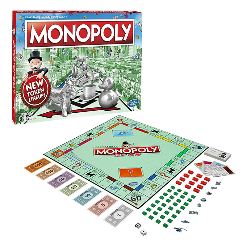 大富翁地产大亨强手游戏经典monopoly桌游飞行棋正版强手棋