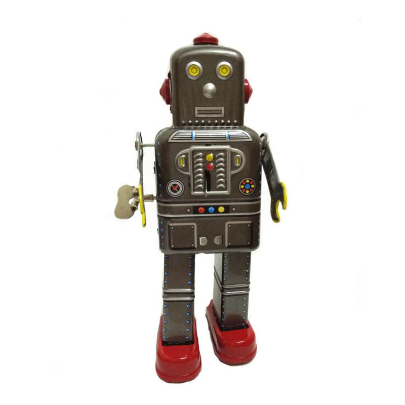 怀旧铁皮玩具发条上弦儿童解压减压经典收藏发条玩具