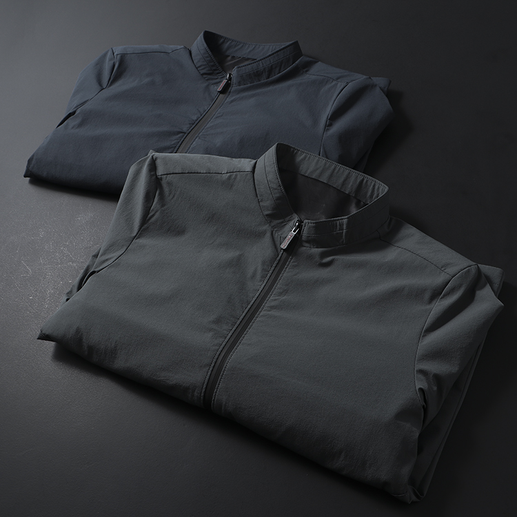 这样的货色别错过！经典百搭！外贸男装春季立领商务休闲夹克外套