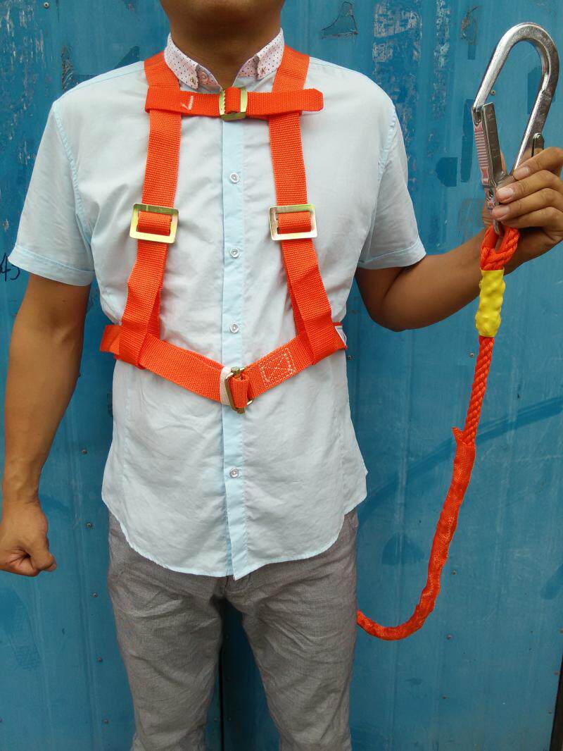 安全带高空作业新款户外施工保险带钢钢管大钩空调安全带
