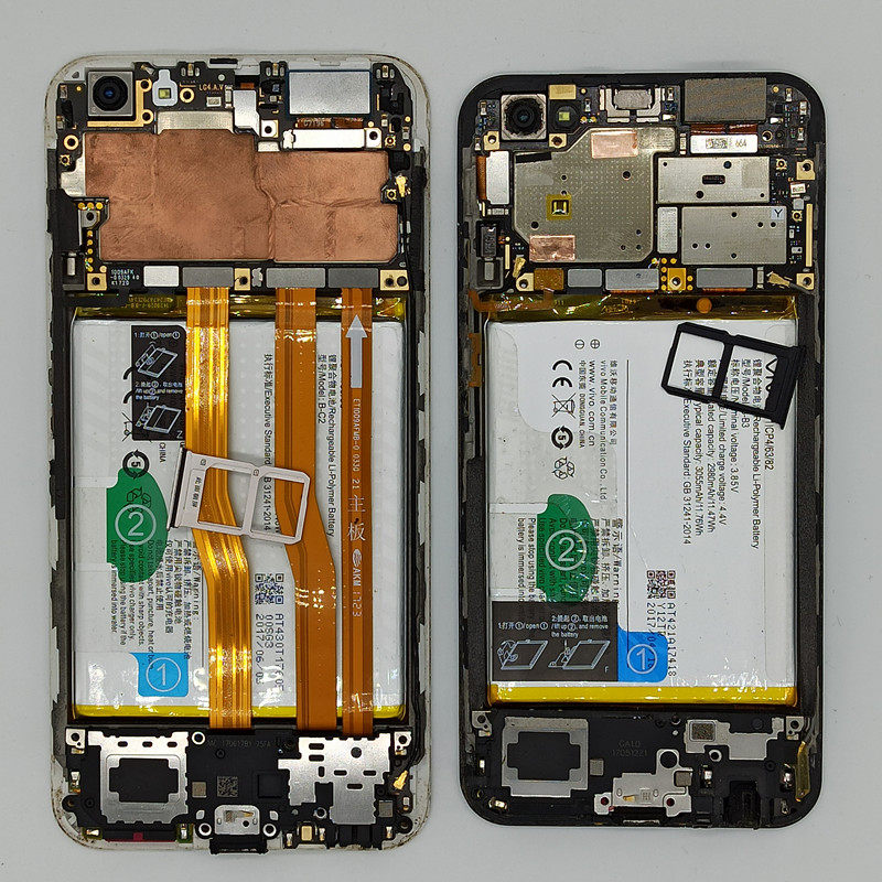 适用vivox9x9spius主板小板卡托指纹排线手机零部件