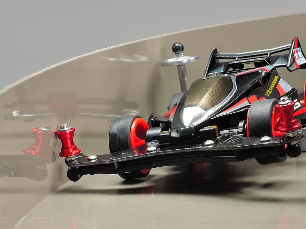 原装进口田宫四驱车改装配件限量轻量化红色铝合金二段导轮95562