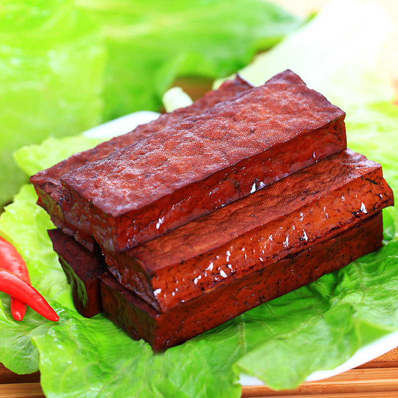 湖南特产武冈卤菜华鹏食品豆腐卤香干豆超劲豆腐干