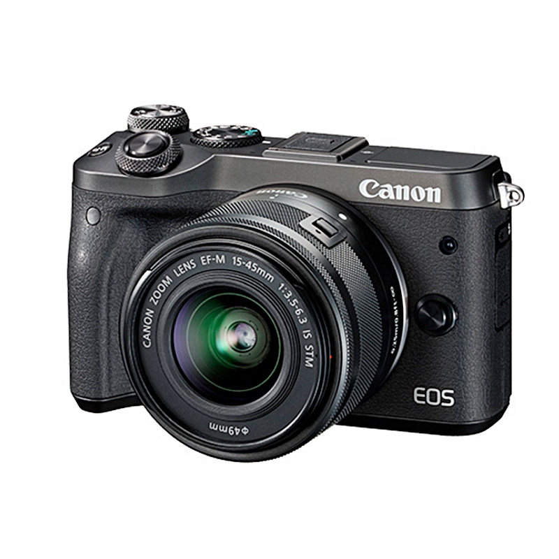 新品上市鹿晗 佳能微单eos m6 15-45 微单反数码相机 高清自拍 - 北京