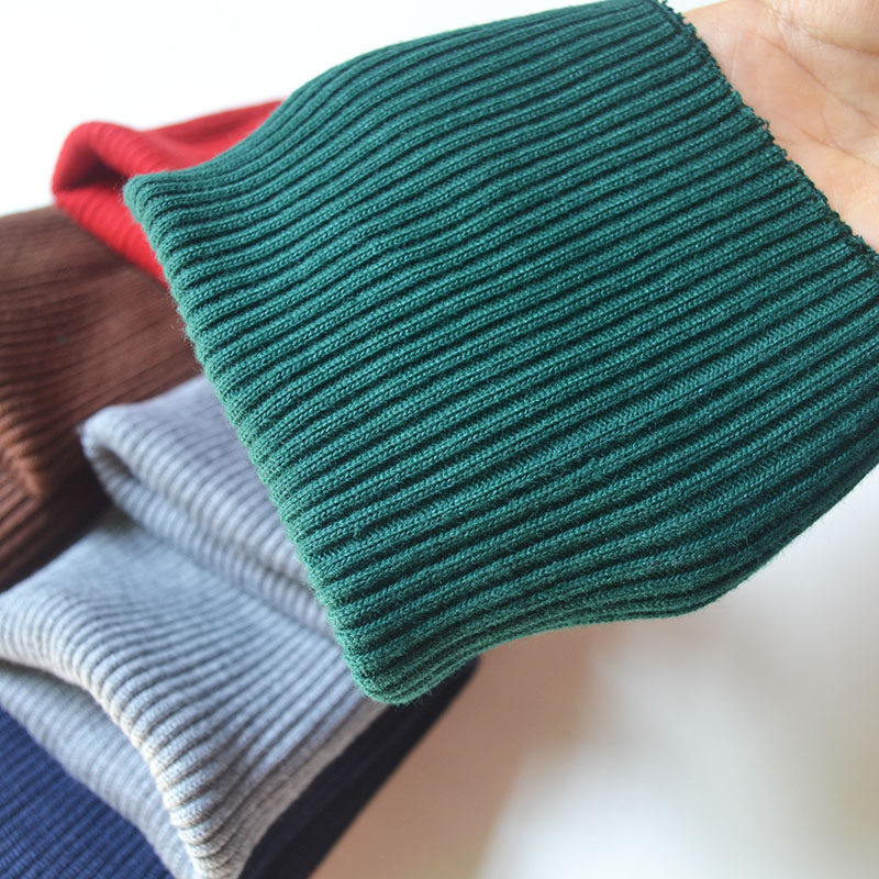 无缝纯棉罗纹袖口服装辅料螺纹弹力松紧收口diy海绵垫