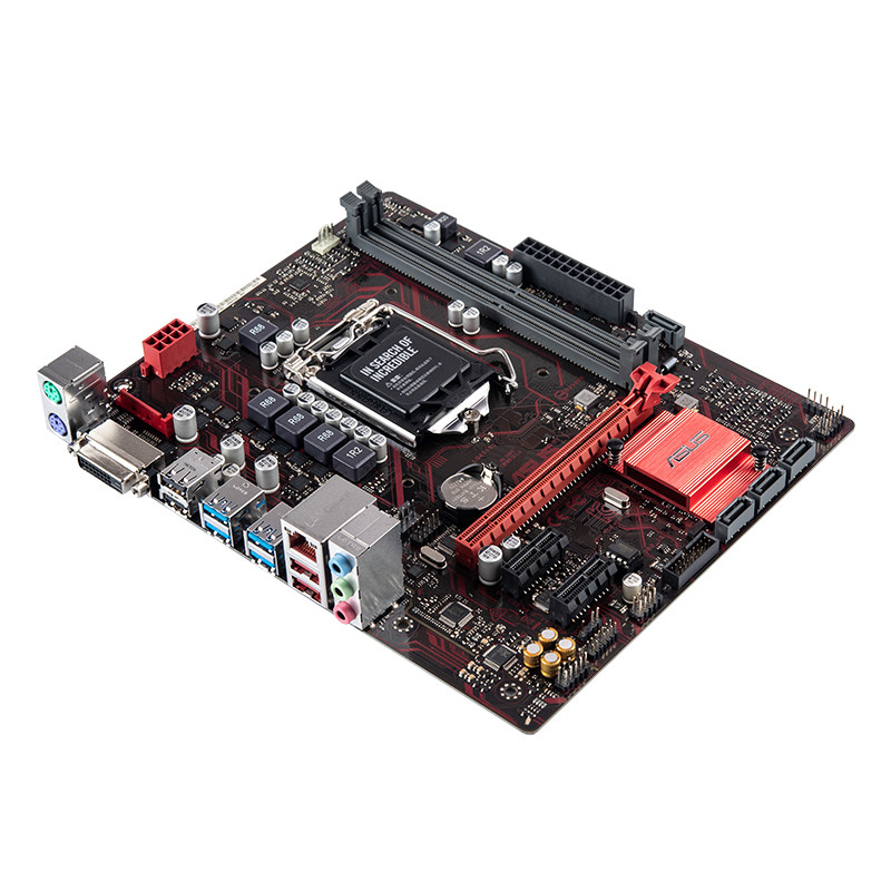 全新库存asus华硕ex-b150m-v31151针电脑主板支持6789代主板