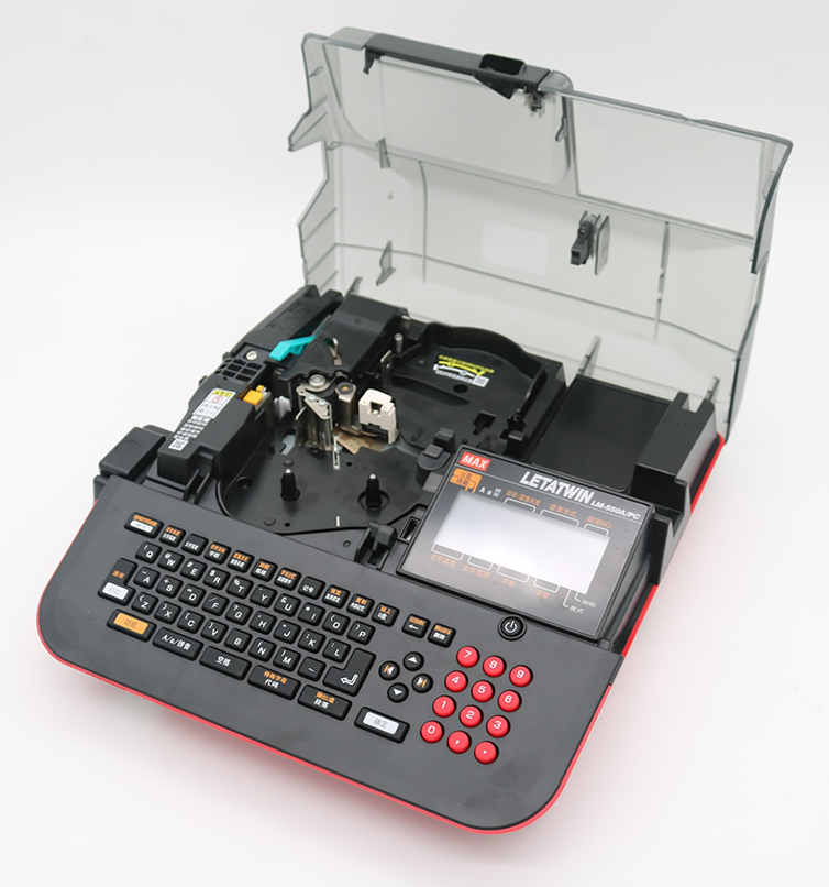 max美库司线号印字机线号机lm550apc热缩管线号管标签机