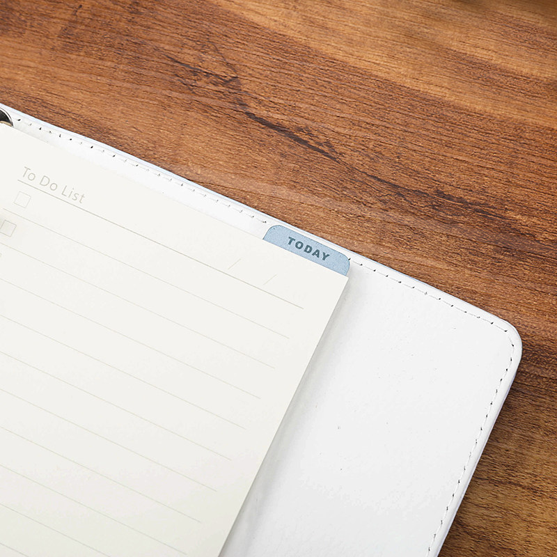 记事记事本本手配件活页写字垫板索引塑料分类笔记本