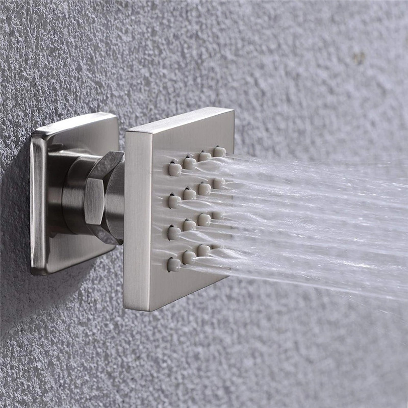 贝西拉丝暗装隐藏桑拿按摩侧喷腰喷小花花洒花洒配件