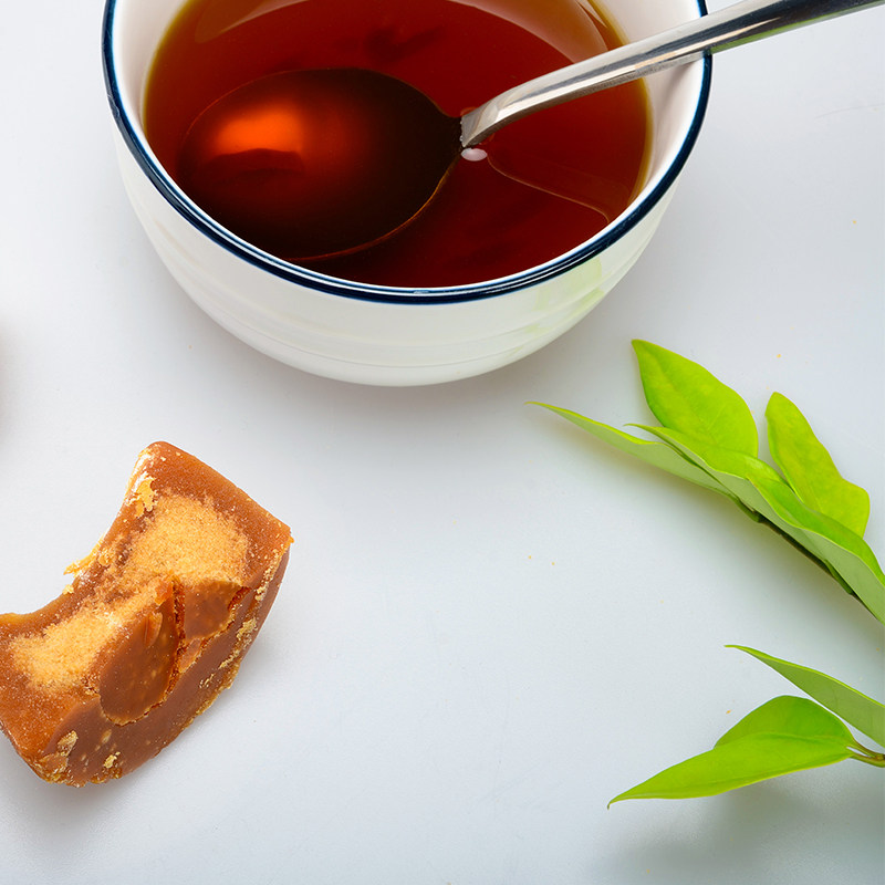 云南巧家县正手工古法老红糖姜茶女生大姨妈调理气血月子小块装