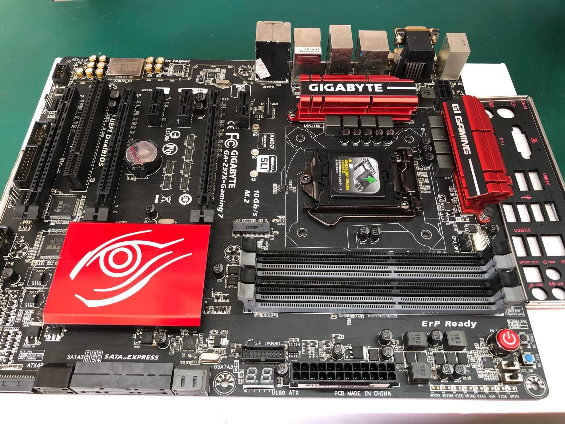 gigabyte技嘉z97xgaming豪华主板支持1150针i74790k4770主板