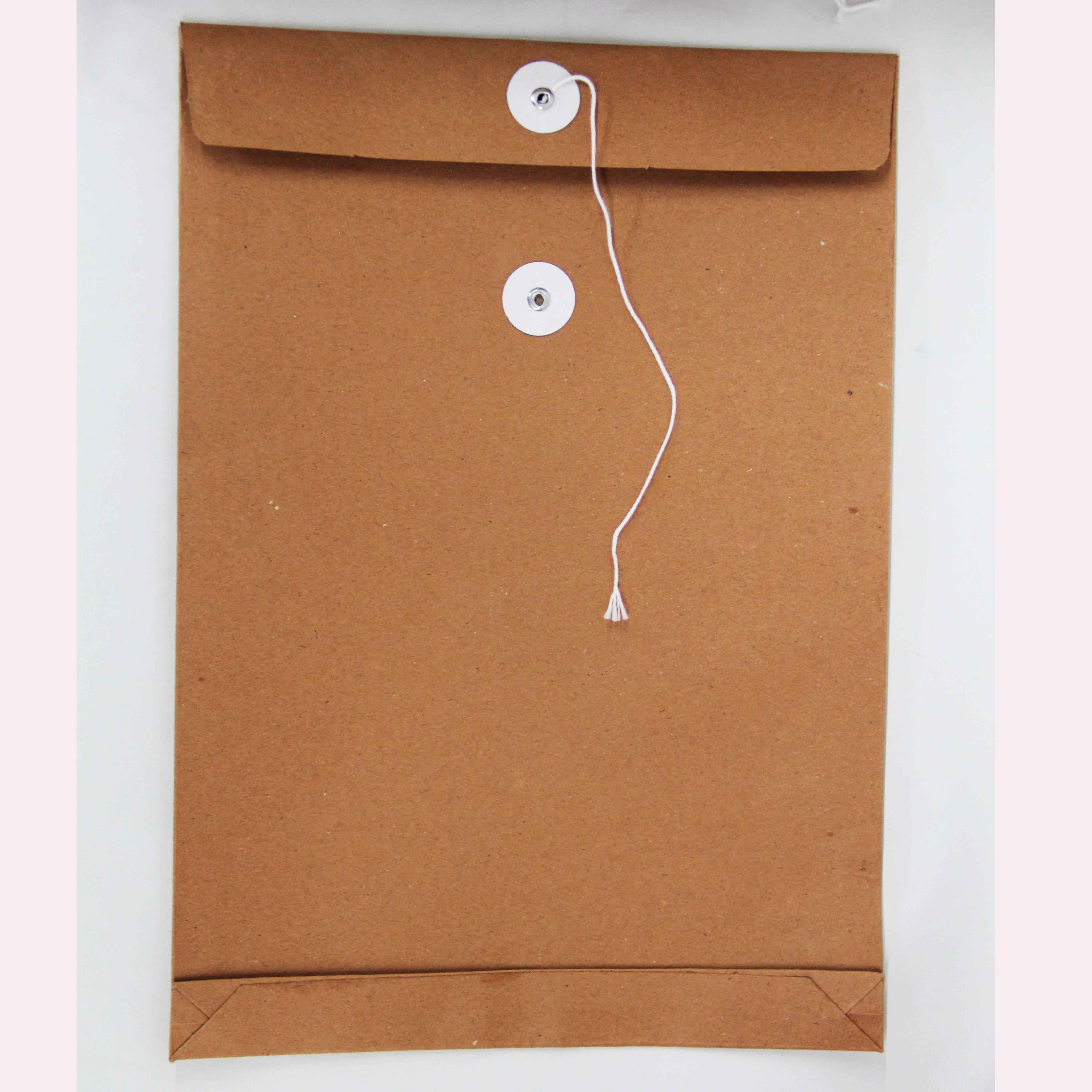 250克空白牛皮纸挡案袋a4无字文件袋资料袋公文袋定制档案袋