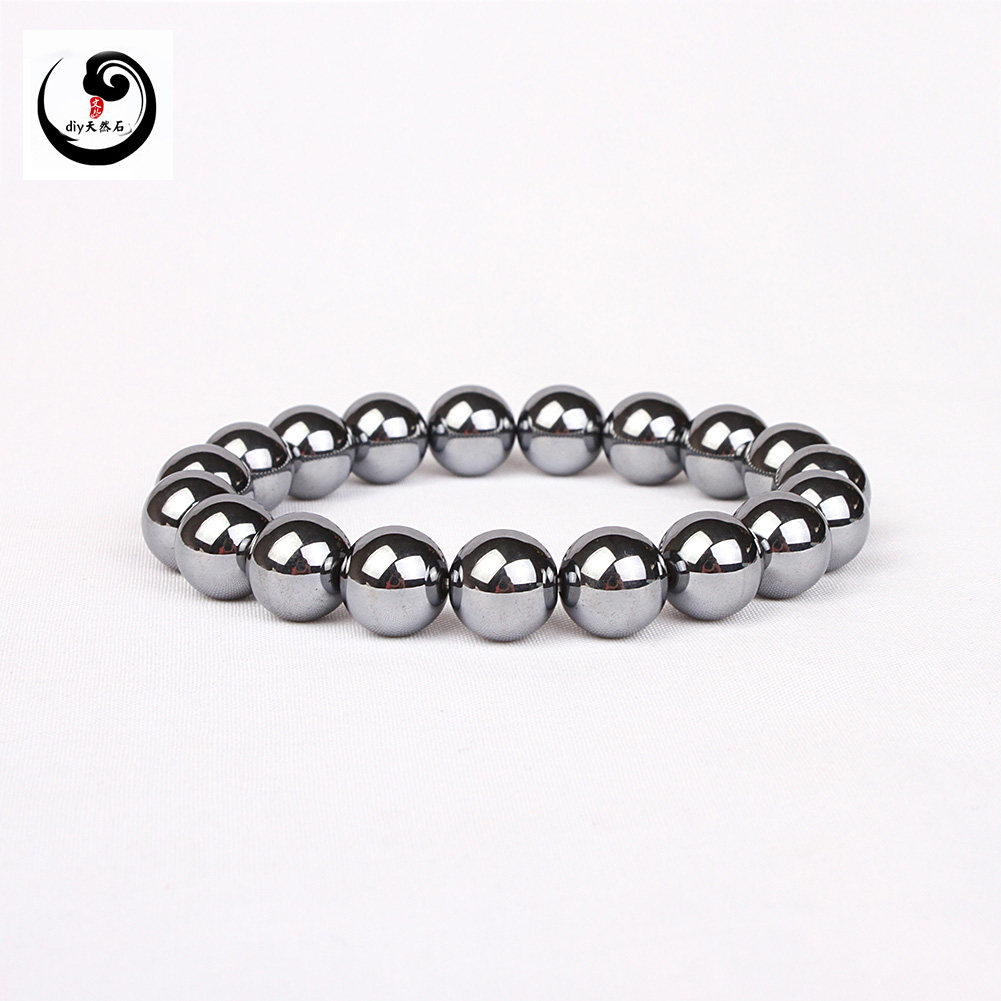 有助睡眠打通经络平安胆石磁性铁石手链父母手链