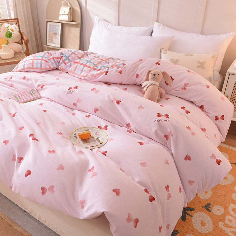 被套单品单件全棉磨毛单被套纯棉单个230cm240cm被套