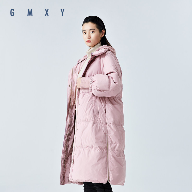 羽绒服古木夕羊gmxy2020新款冬季带帽羽绒服