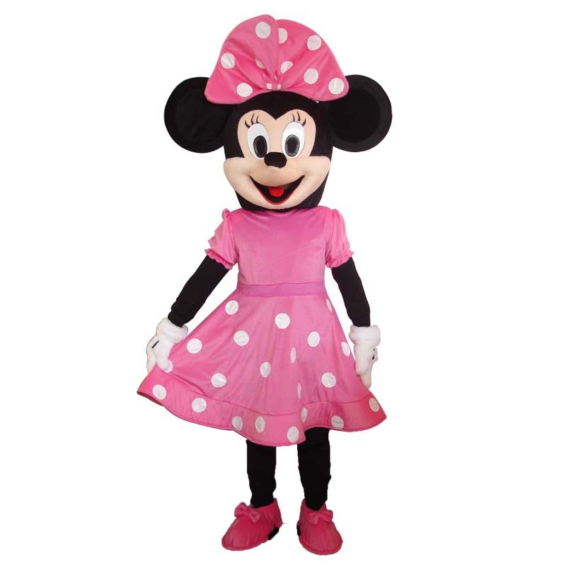 迪士尼米妮人偶服装行走卡通cos动物头套道具cosplay配件