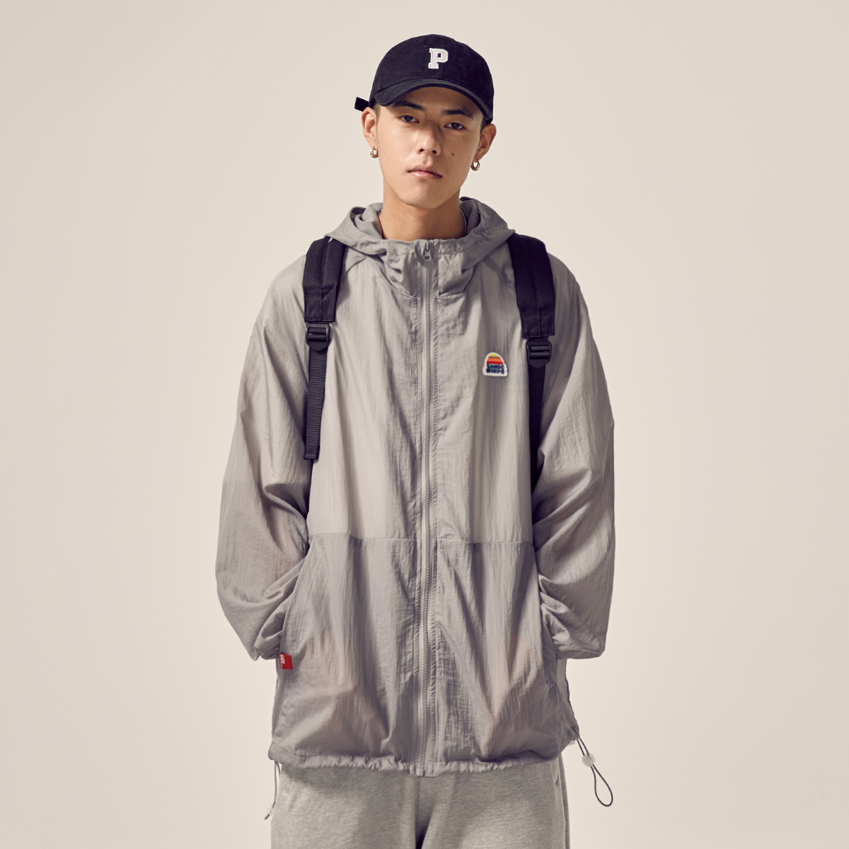 男道夏季日系防晒衣男士潮流宽松透气连帽休闲运动情侣防晒服外套