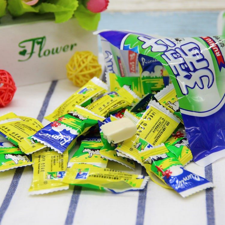 牛奶糖鲜奶奶糖孺牛正宗上海160克儿时回忆传统糖果