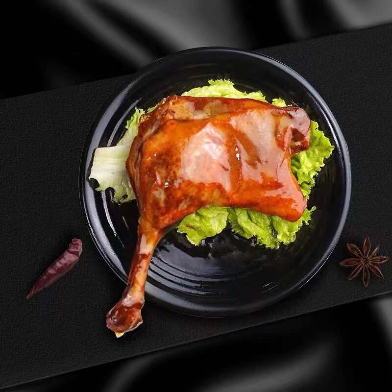 老李五香鸭腿酱香100克袋装温州风味卤制休闲鸭肉零食