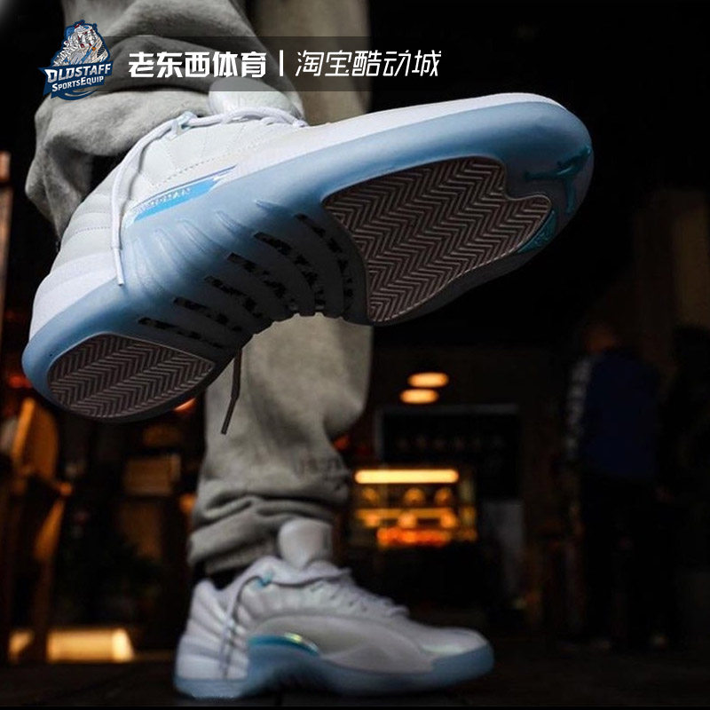 东西jordanaj12low白蓝复活节彩蛋低帮篮球鞋db0733190篮球鞋