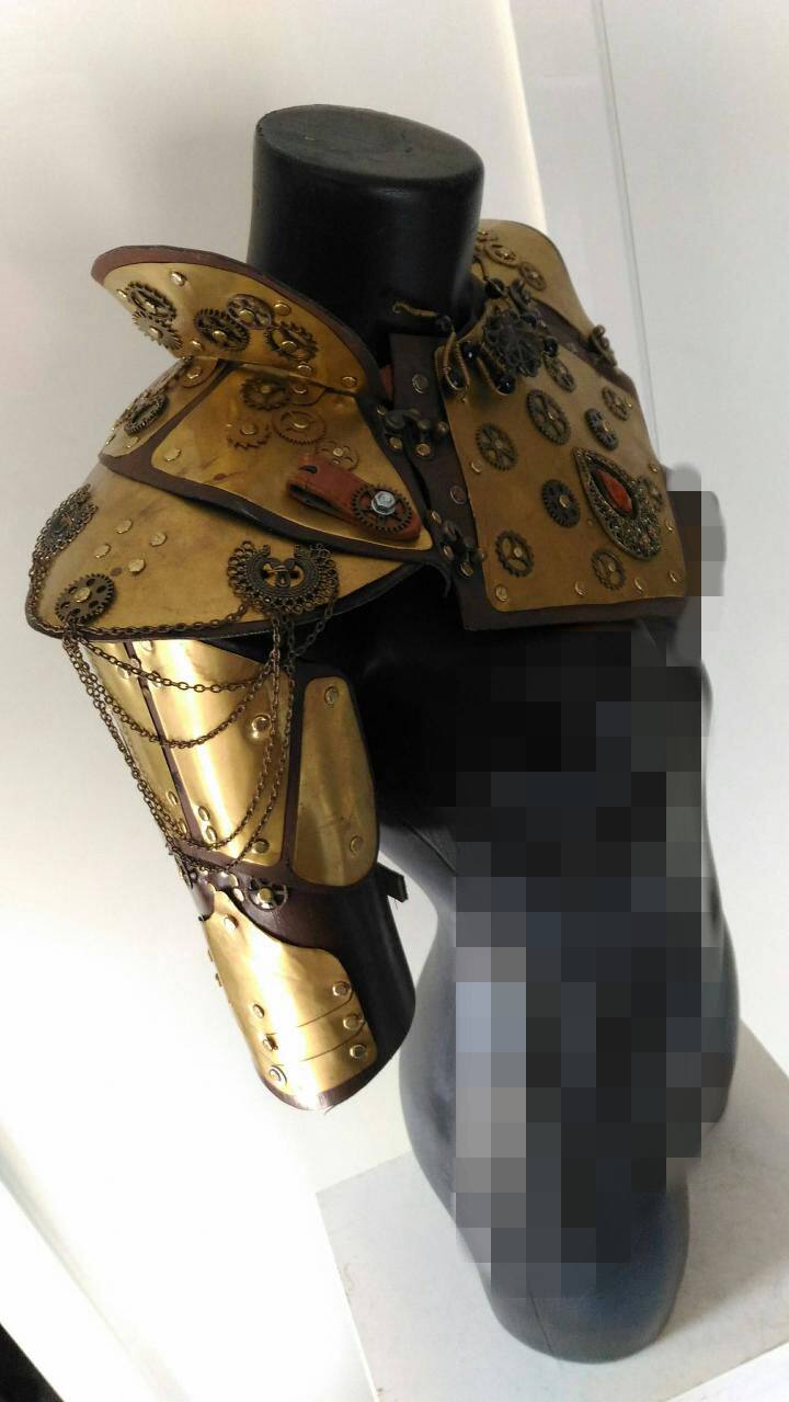 意大利代购medieval手作蒸汽朋克中世纪吸血鬼护肩cosplay其它