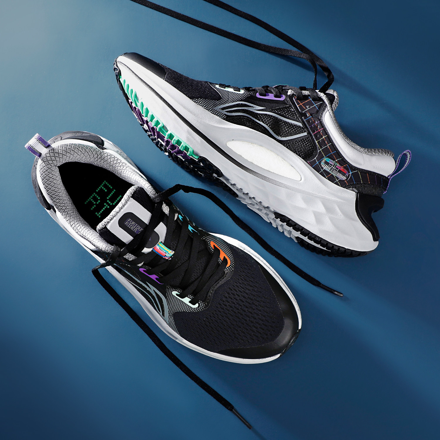 李宁男鞋跑鞋烈骏6代专业马拉松长跑跑步减震跑步鞋