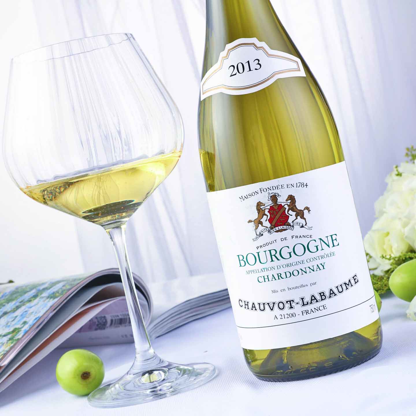 酒体轻盈 清脆爽口#法国勃艮第霞多丽干白bourgogne chardonnay