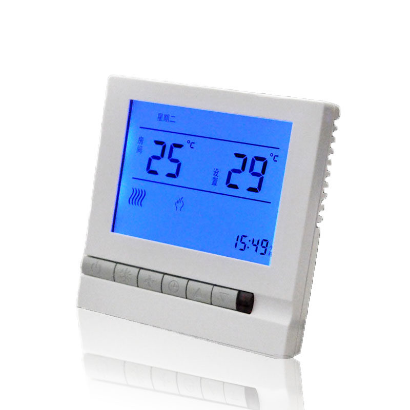 莱珂d805 电采暖液晶温控器 电热板控温开关电炕温度控制器包邮