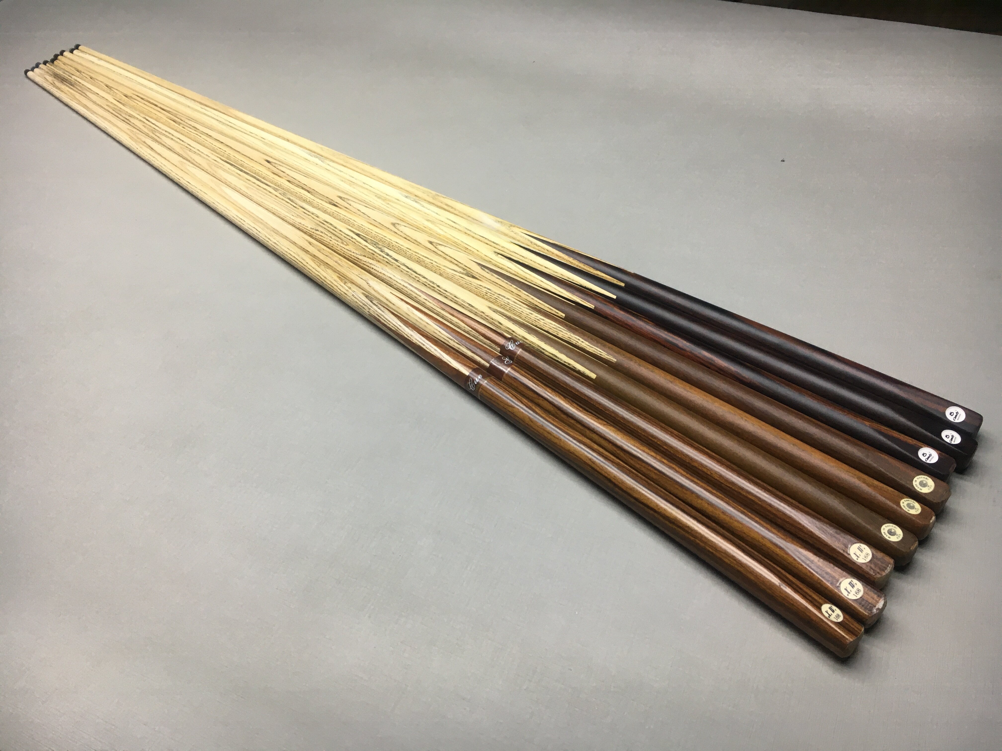 球杆波次公杆球厅专用奥秘加长中头杆单节台球杆