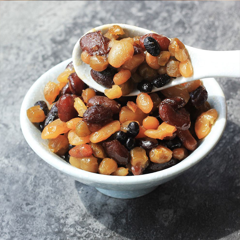 贝优特多彩糖蜜豆500g包蜜蜜豆八宝粥酸奶粽子馅甜品烘培即食