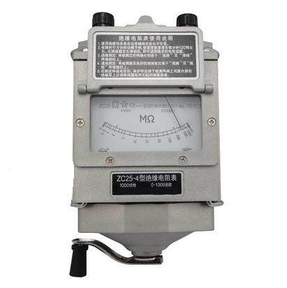 兆欧zc2541000v手摇绝缘电阻表摇表1000兆欧表