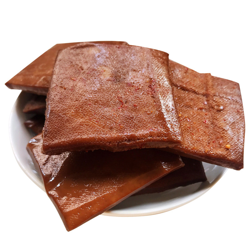 万安茶干安徽特产豆腐干即食五香香辣豆干500克豆腐干