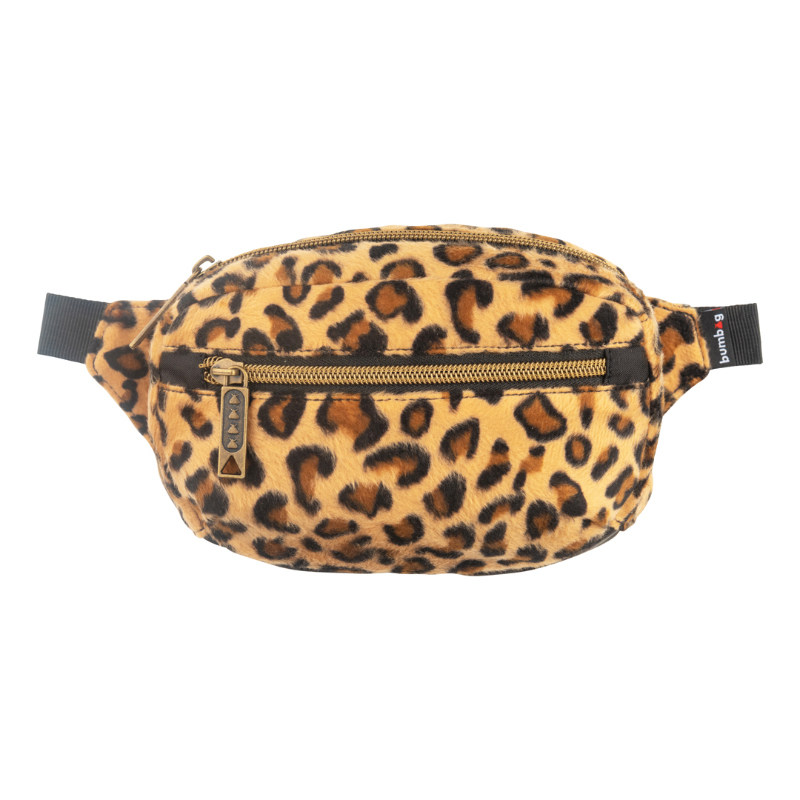 bumbag腰包豹纹包蹦迪包复古复古百搭小巧便携个性通用款女包